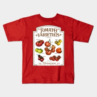 Tomatoes Gardening For Garden Enthusiasts Tomato Kids T-Shirt